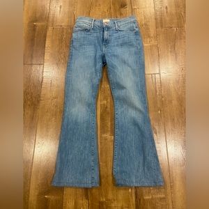 Mother Demin Weekender Fray